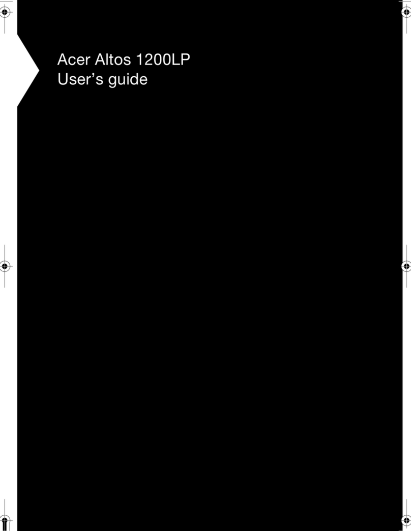 Acer Altos 1200LP user guide