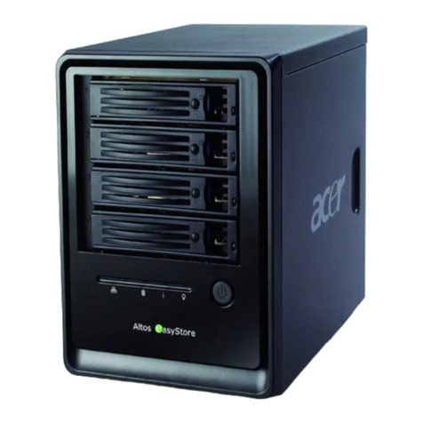 Acer Altos EasyStore User manual