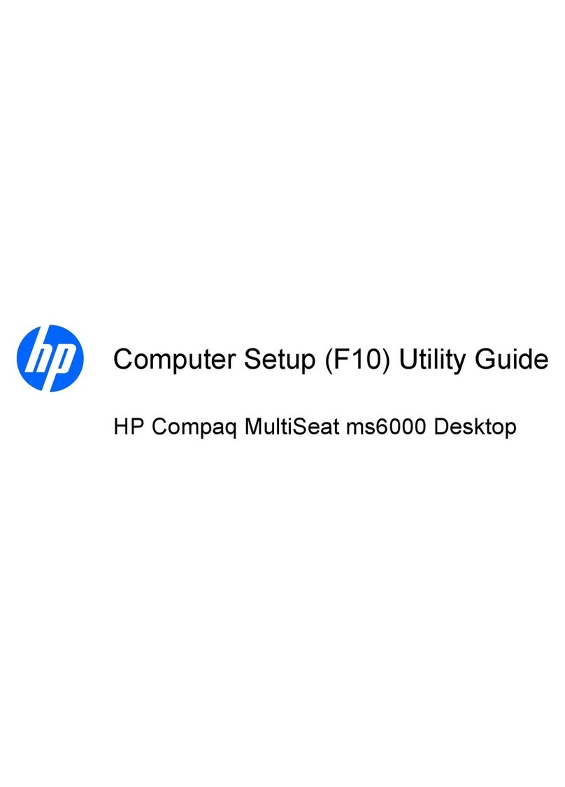 HP MultiSeat ms6000 User manual HP MultiSeat ms6000 User manual