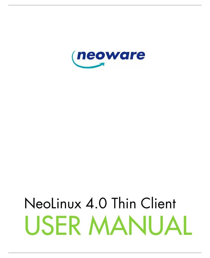 Neoware Neoware c50 - Thin Client User manual