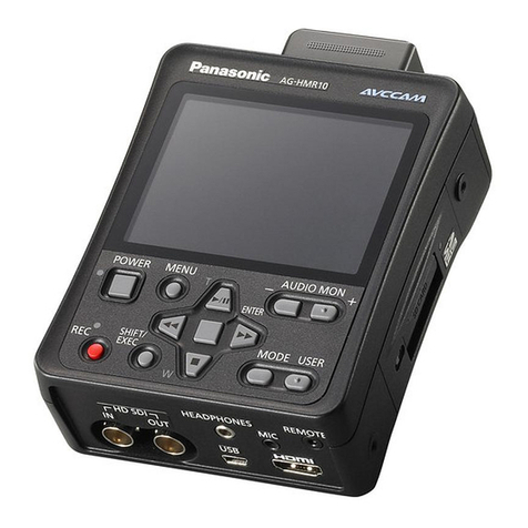 Panasonic AVCCAM AG-HMR10 user guide