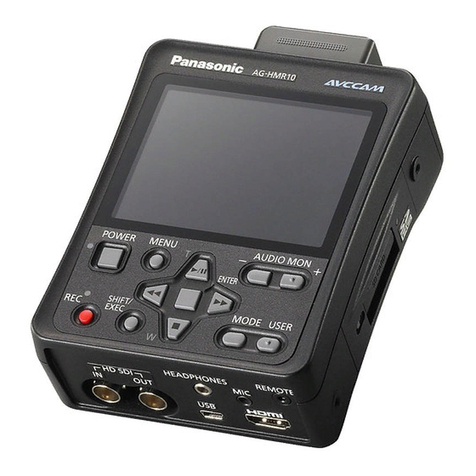 Panasonic Avccam AG-AF100A Series User manual