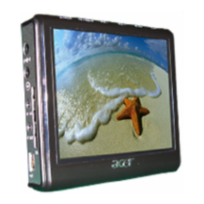 Acer MP400 user manual