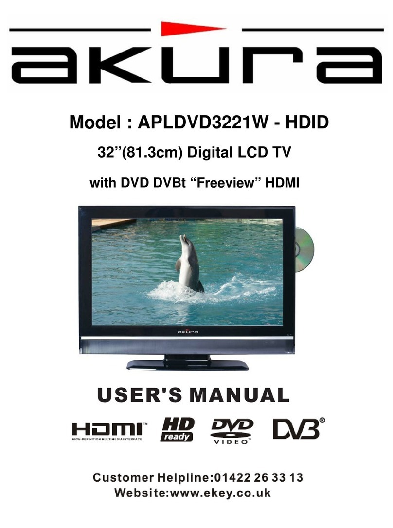Akura APLDVD3221W-HDID user manual
