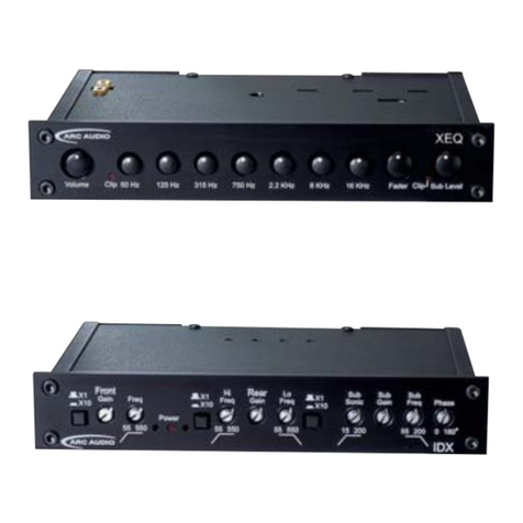 ARC Audio IDX Manual and user guide