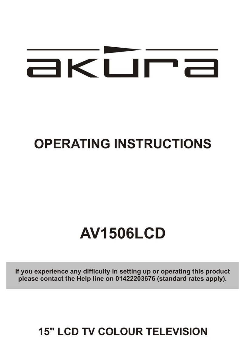 Akura AV1506LCD User manual