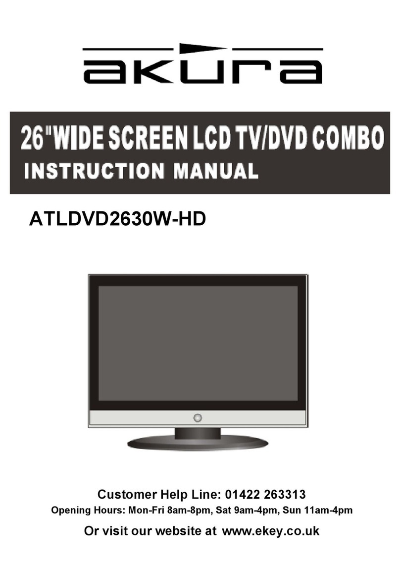 Akura ATLDVD2630W-HD User manual