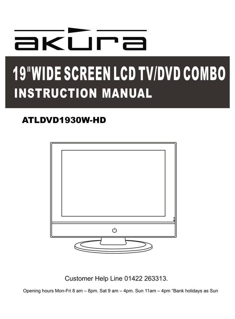 Akura ATLDVD1930W-HD User manual