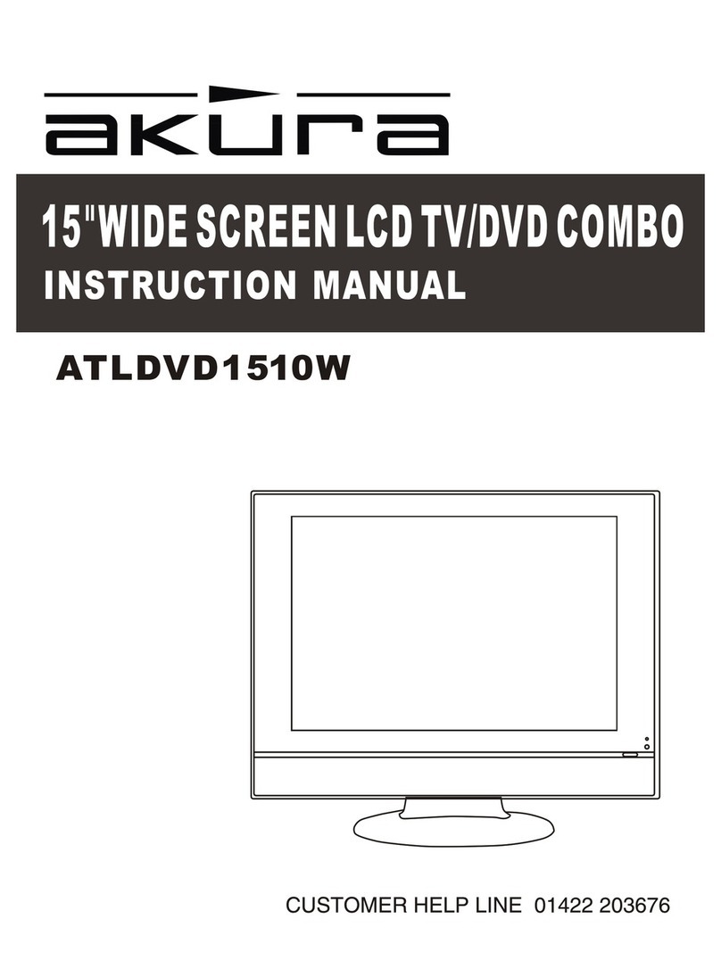 Akura ATLDVD1510W instruction manual
