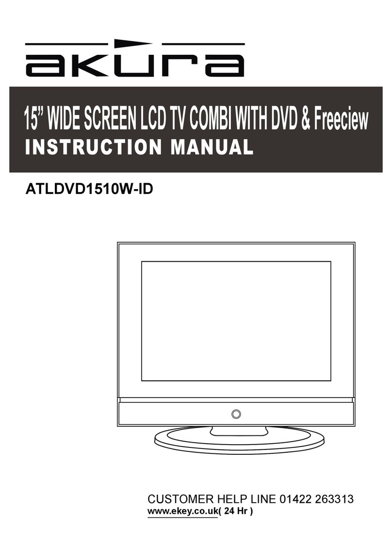 Akura ATLDVD1510W-ID User manual