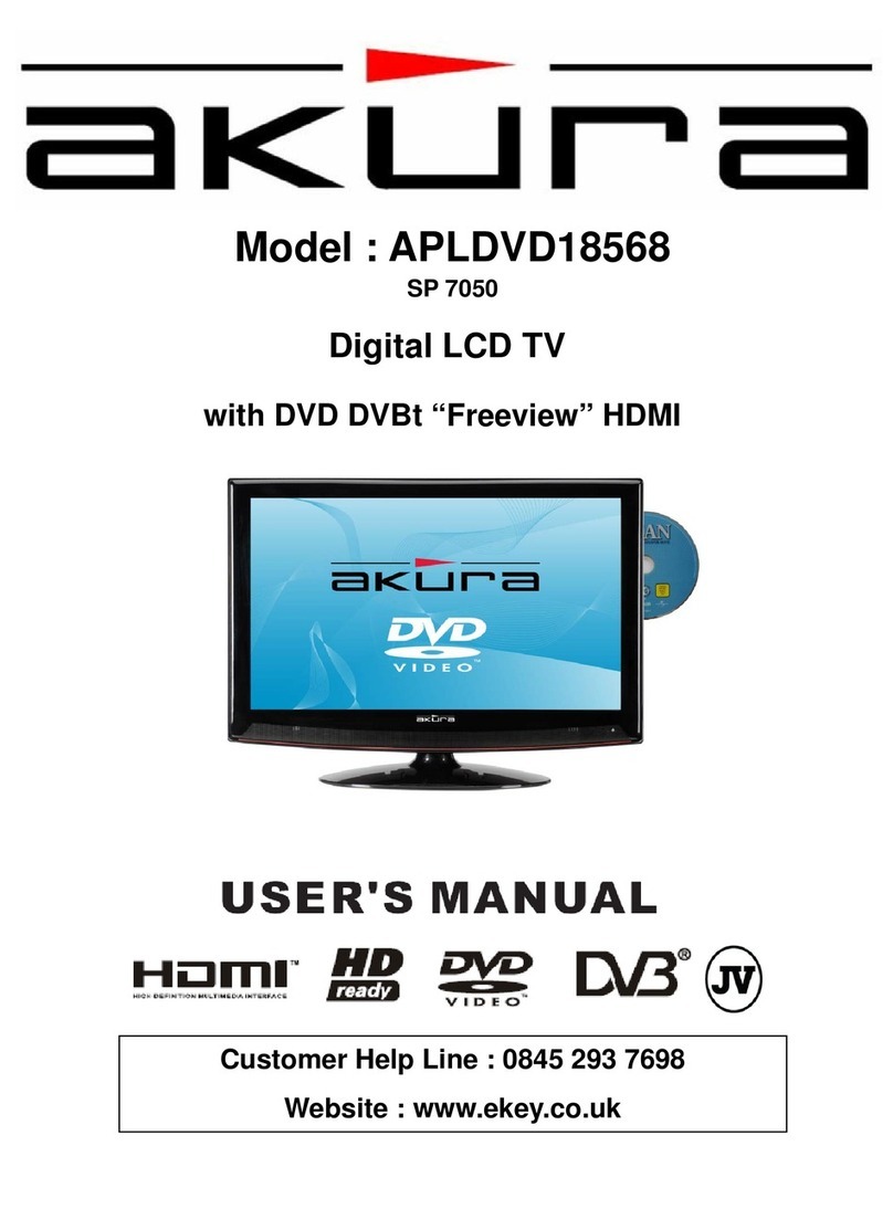 Akura APLDVD18568 User manual