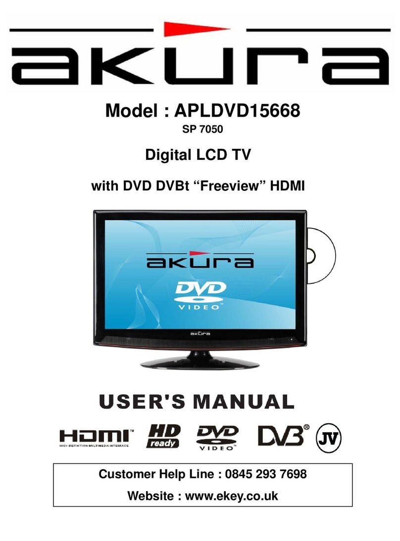 Akura APLDVD15668 User manual