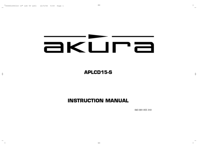 Akura APLCD15-S User manual Akura APLCD15-S User manual