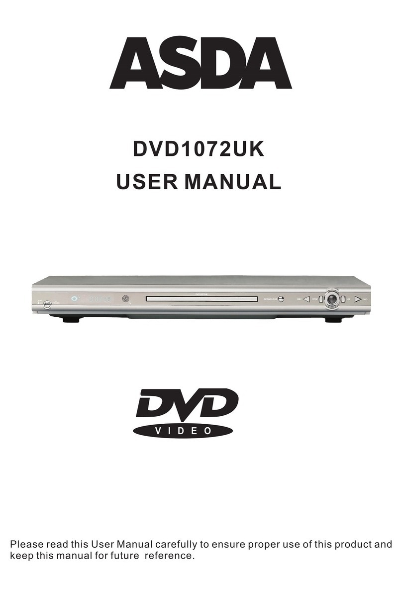 Asda DVD1072UK user manual