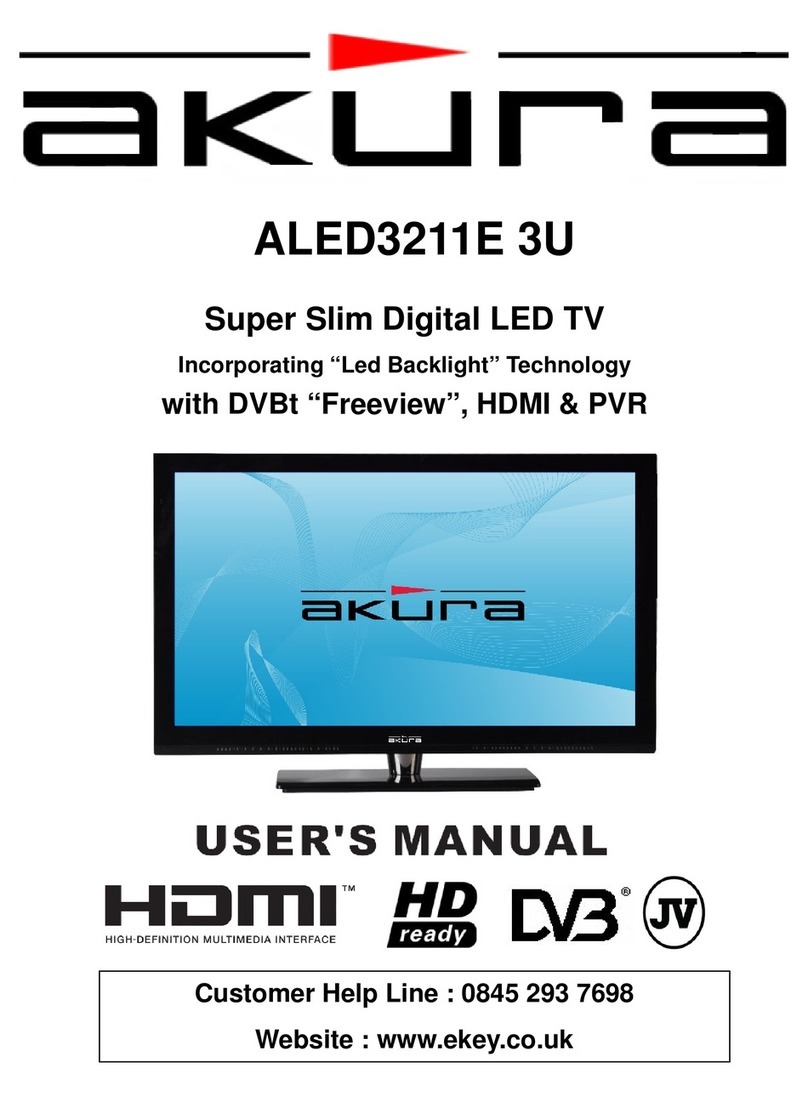 Akura ALED3211E 3U User manual