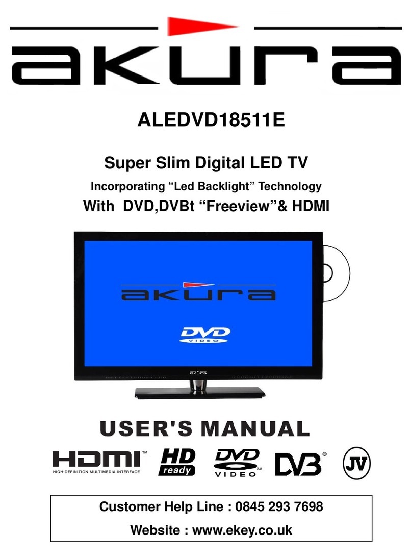 Akura ALEDVD18511E user manual