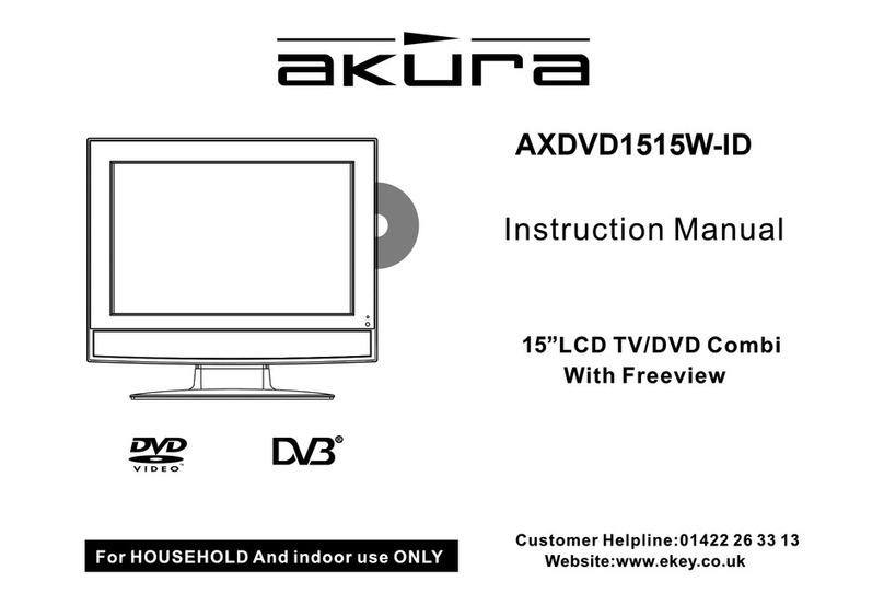 Akura AXDVD1515W-ID instruction manual