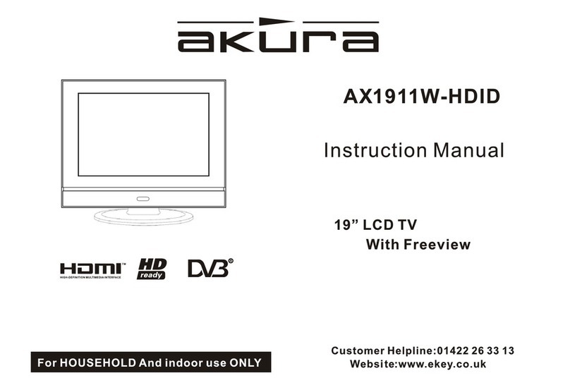 Akura AX1911W-HDID User manual