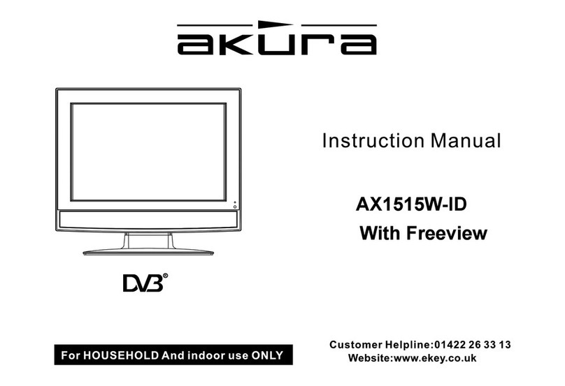Akura AX1515W-ID User manual