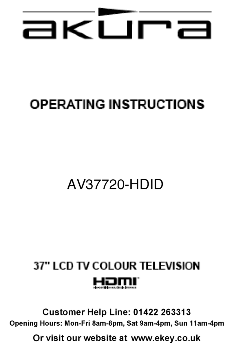 Akura AV37720-HDID User manual