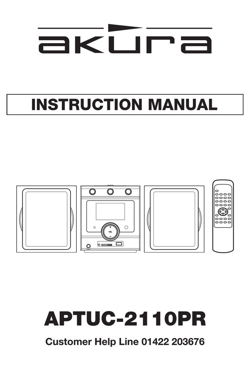 Akura APTUC-2110PR instruction manual
