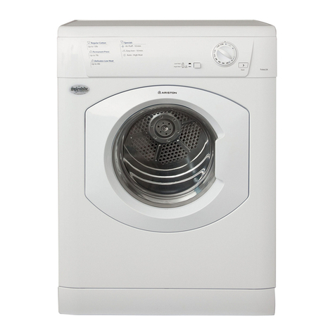 Ariston TVM63 Care, use and installation booklet