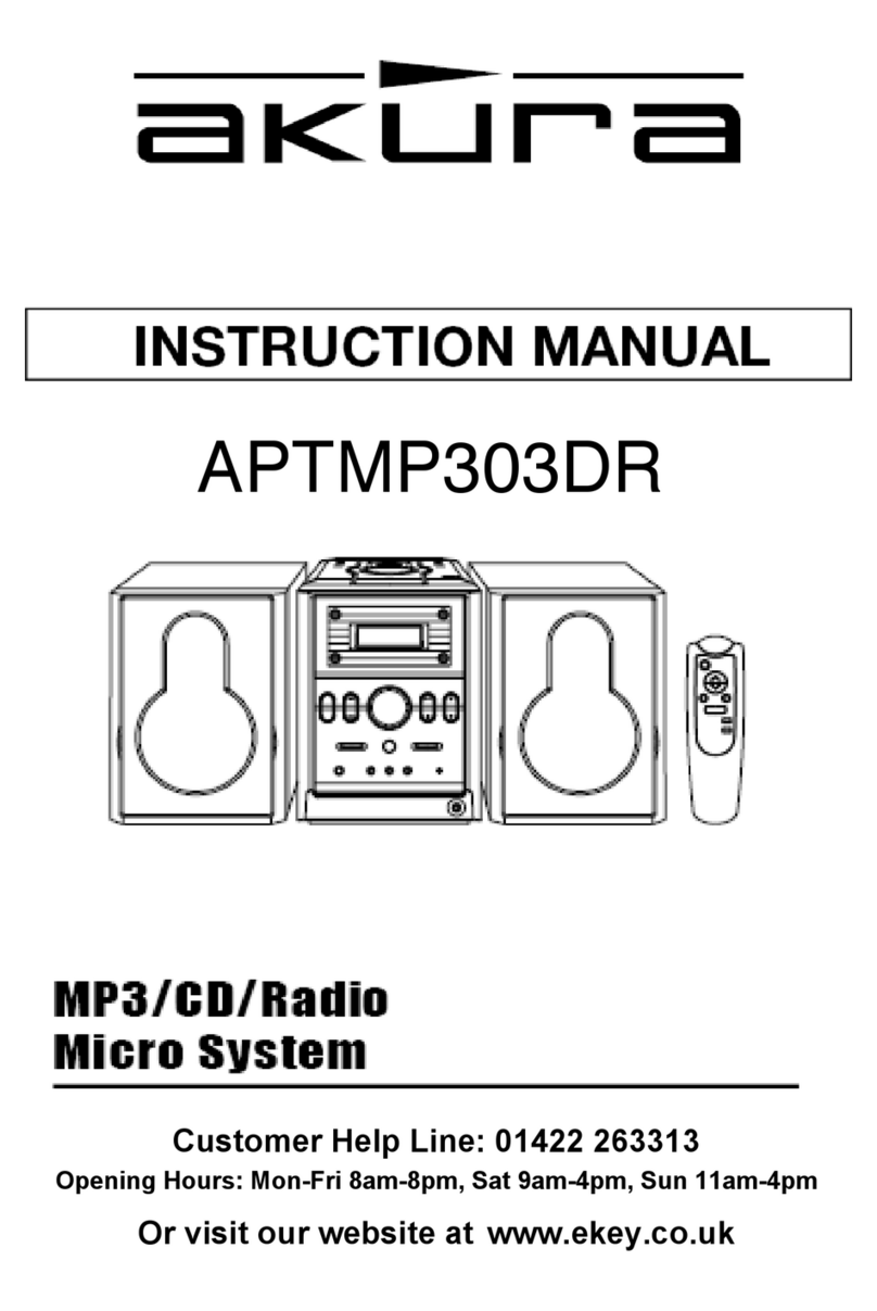 Akura APTMP303DR instruction manual