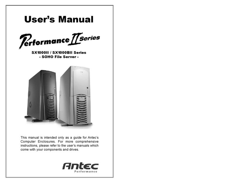 Antec Perfomance II SX1000II user manual