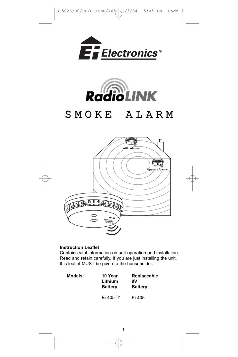 Ei Electronics RadioLINK Ei 405TY Manual