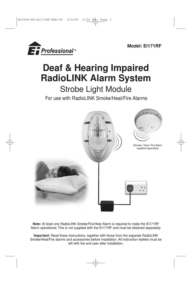 Ei Electronics RadioLINK Ei171RF User instructions