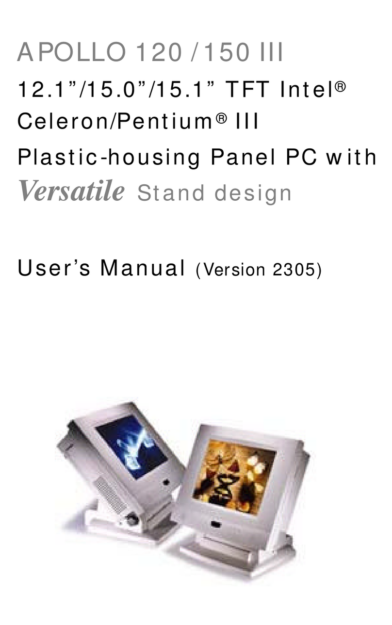Apollo 120 III user manual