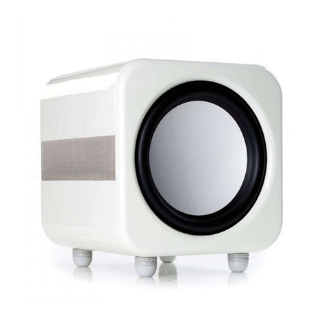Monitor Audio Apex AW-12 User manual