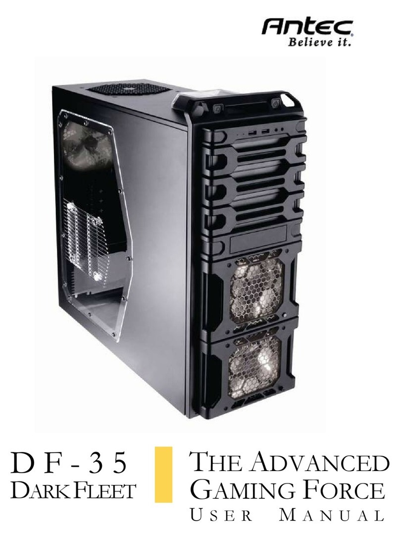 Antec Dark Fleet DF-35 user manual