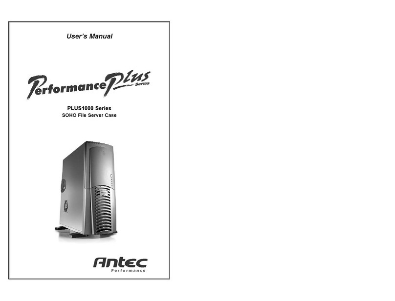 Antec Perfomance Plus 1000 Series User manual