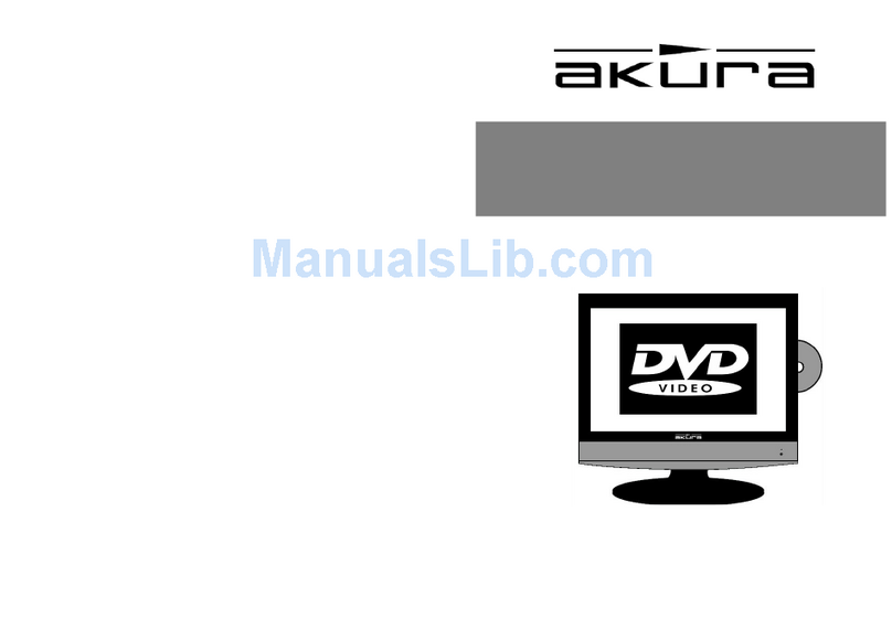 Akura ACLTDVD1921W instruction manual