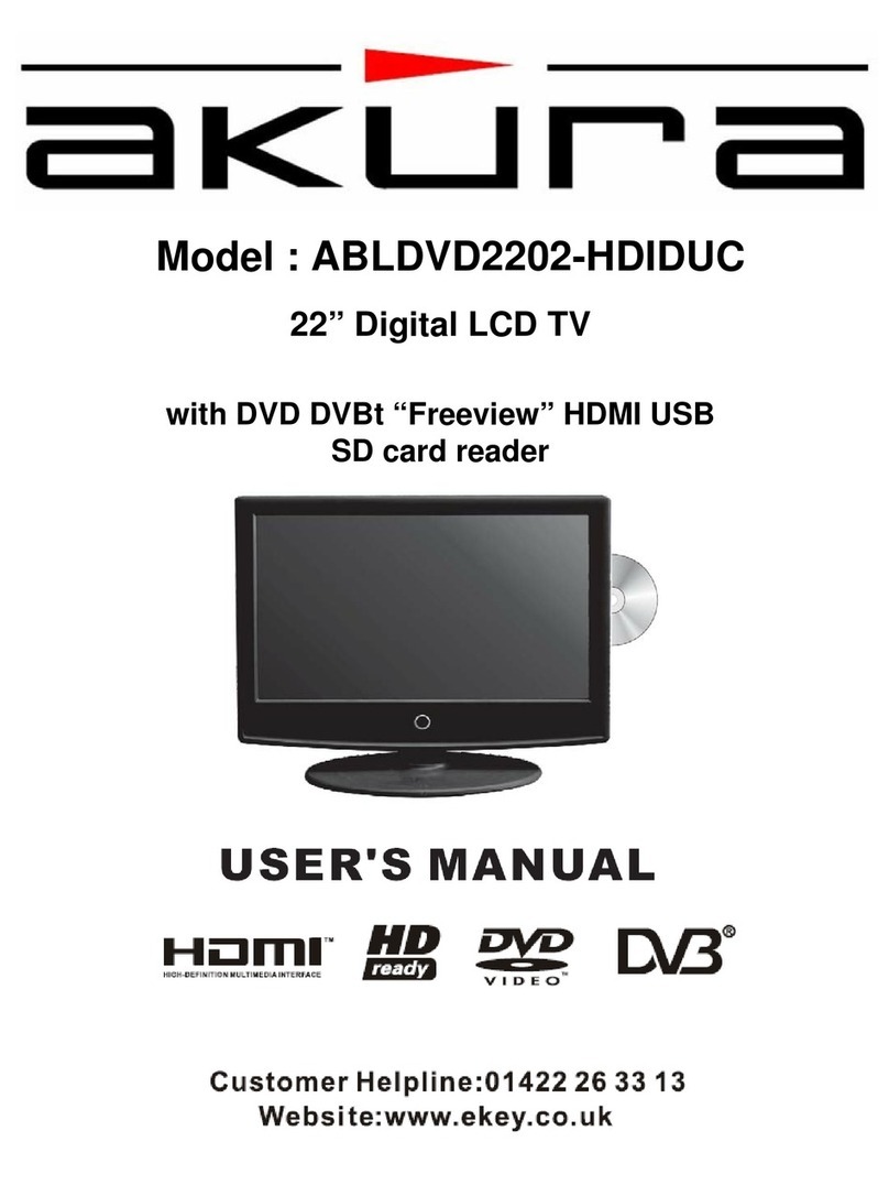 Akura ABLDVD2202W-HDIDUC User manual