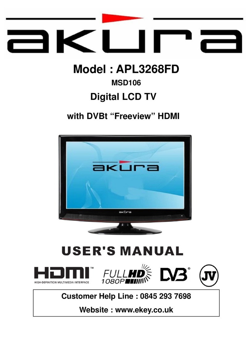 Akura APL3268FD User manual