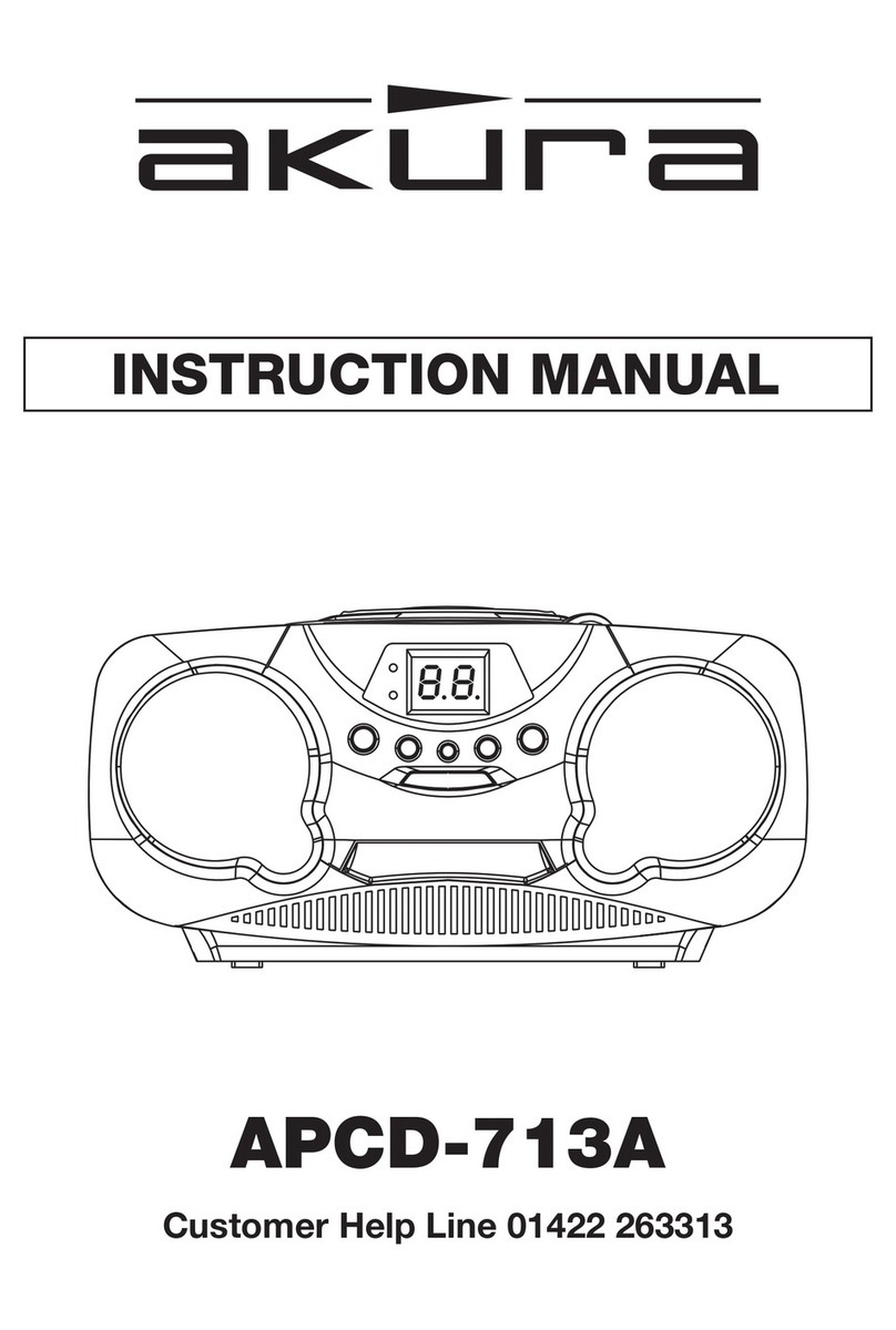 Akura APCD-713A instruction manual
