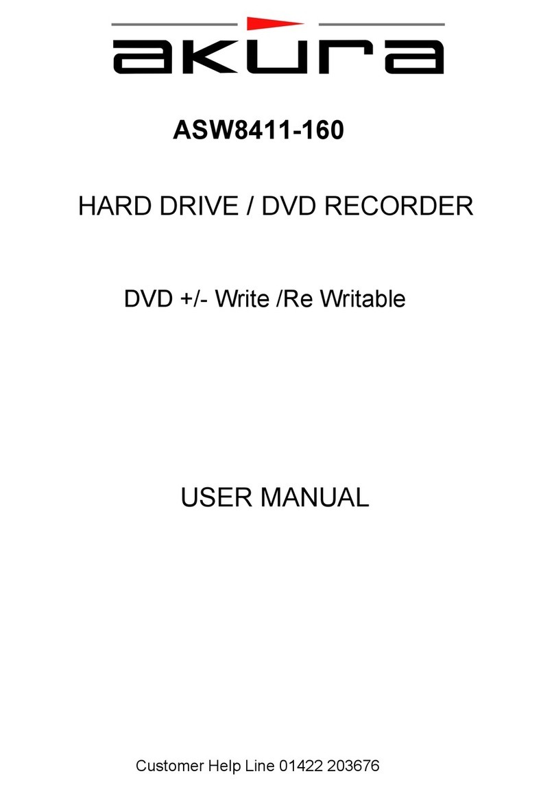 Akura ASW8411-160 user manual