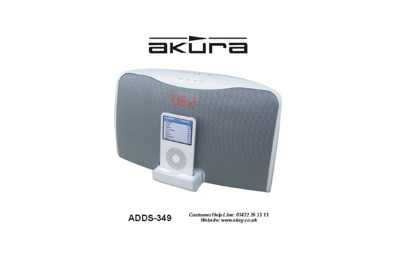 Akura ADDS-349 User manual