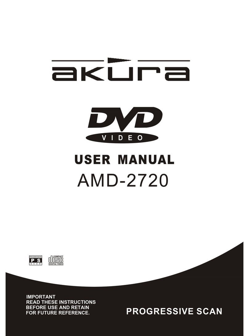Akura AMD-2720 User manual