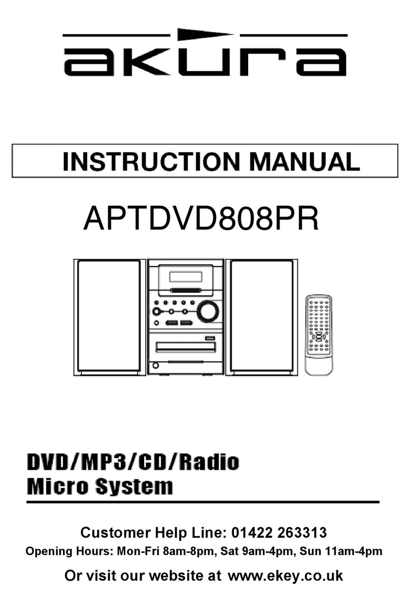 Akura APTDVD808PR User manual