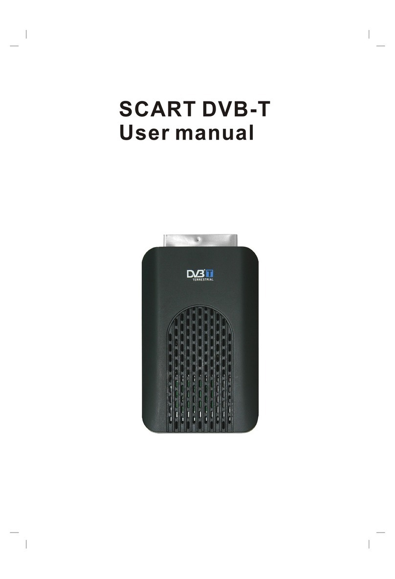 Akura SCART DVB-T user manual