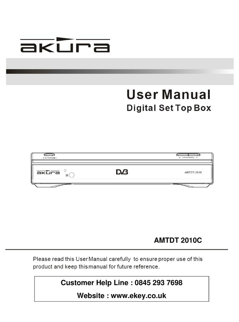 Akura AMTDT 2010C User manual