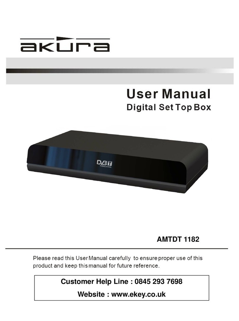 Akura AMTDT 1182 User manual