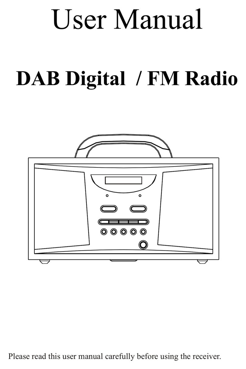 Akura DAB Digital / FM Radio User manual