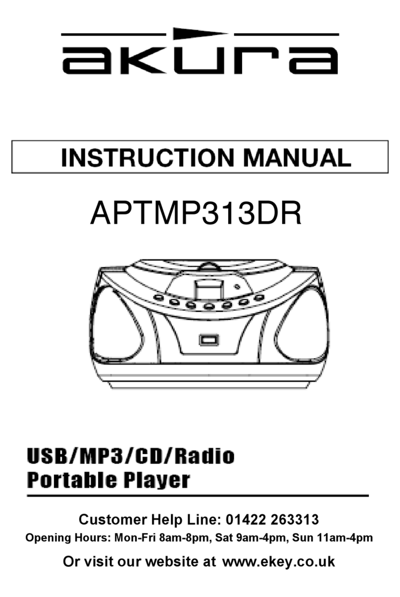Akura APTMP313DR instruction manual