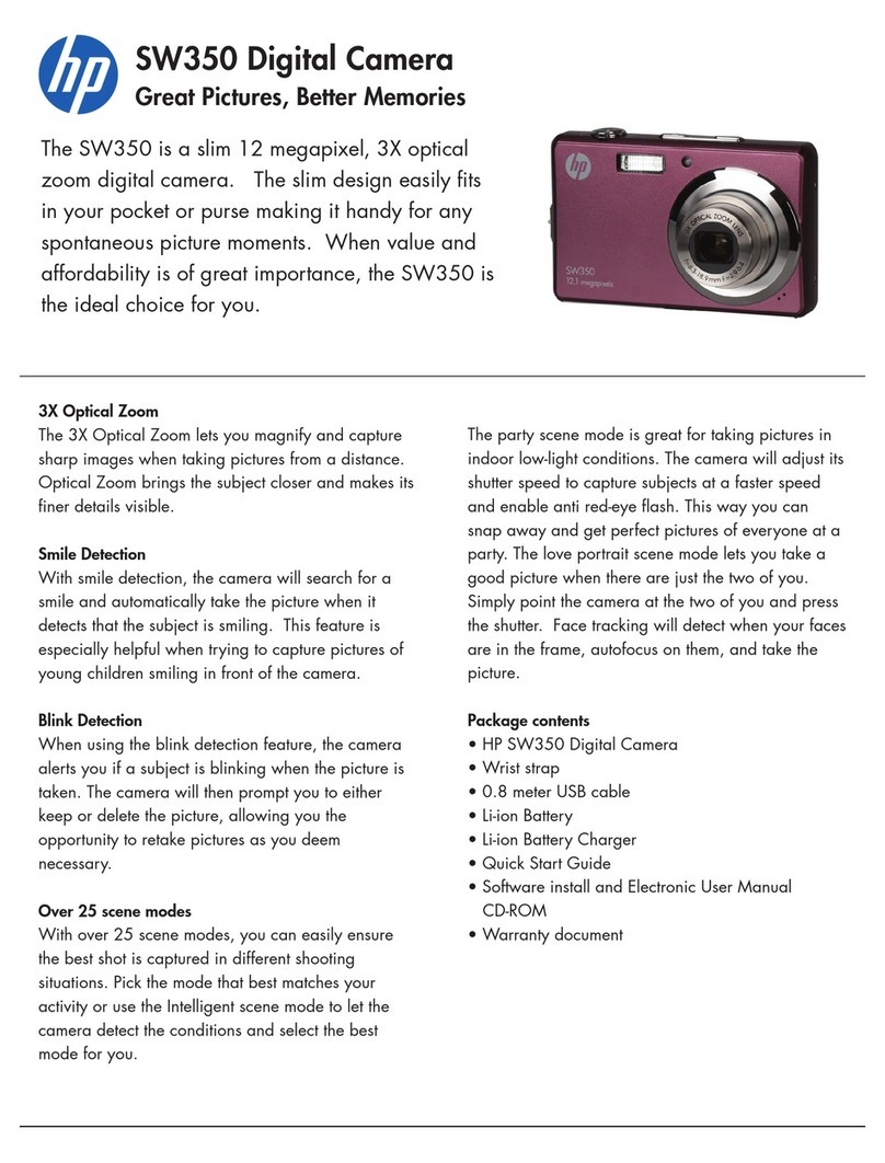 HP SW350A User manual