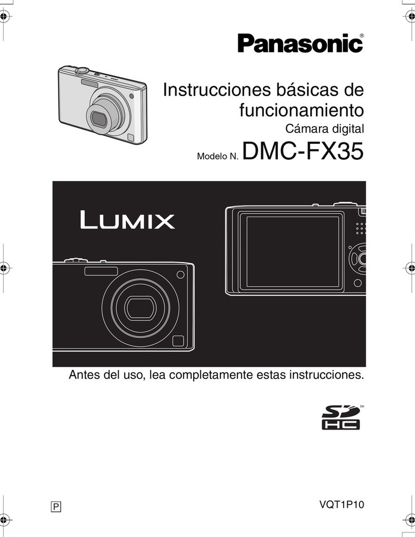 Panasonic DMC-FX35A - Lumix Digital Camera Instruction Manual