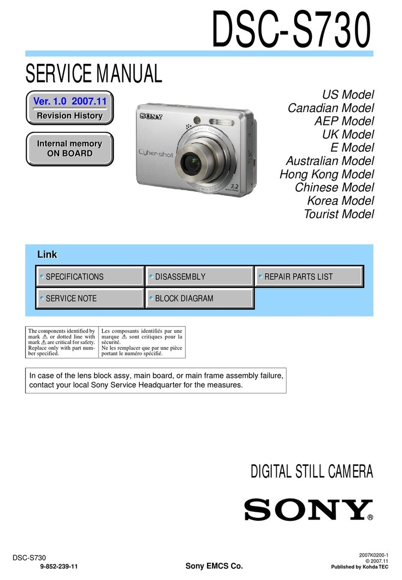 Sony DSC S730 - Cyber-shot Digital Camera User manual